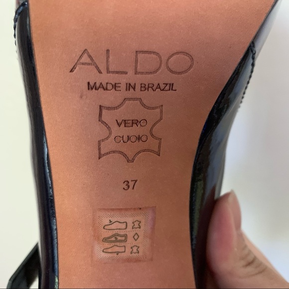 Aldo Colorblock Platform Pumps - size 7/37 - Picture 10 of 12